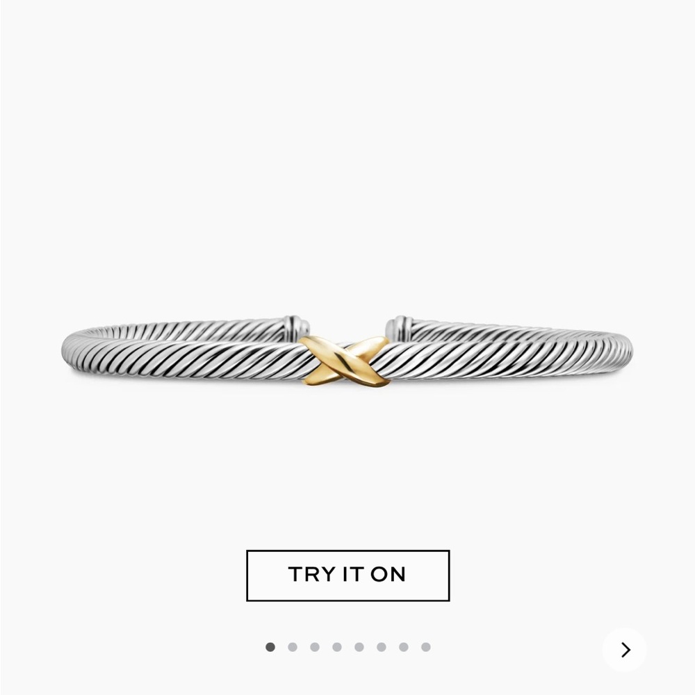 X Classic Cable Station Bracelet